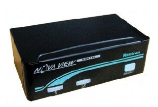 USB KVM Switch - 2 PC, BLACK